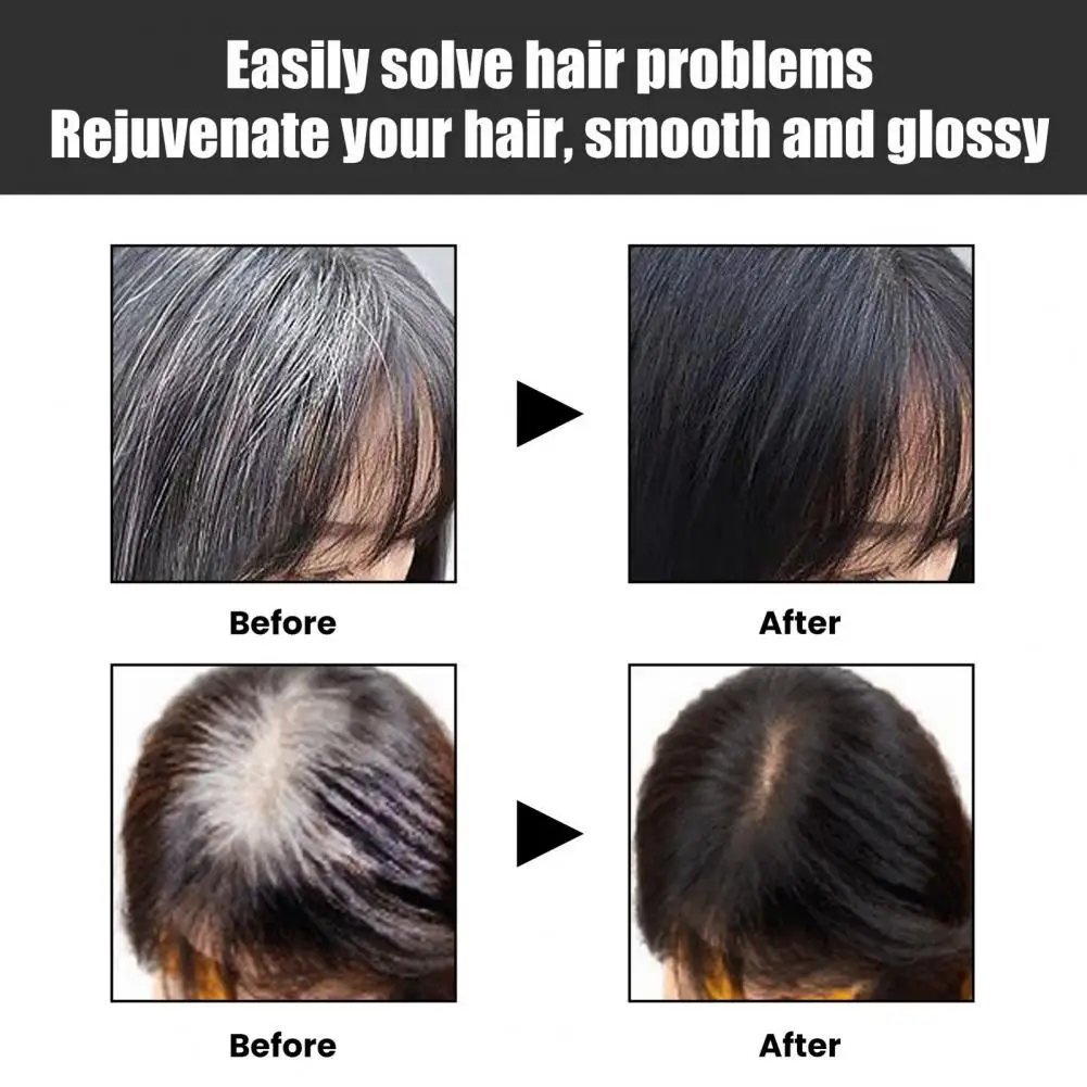 

Irritation-free Hair Bar Natural Gray Hair Reverse Bar Non-irritating Soap for Healthy Scalp Circulation Promotes Hair Growth