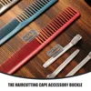 12 Pcs Hair Clip Barber Cape Strap Hook Metal Buckles Adjusters Adjustable Accessories 2