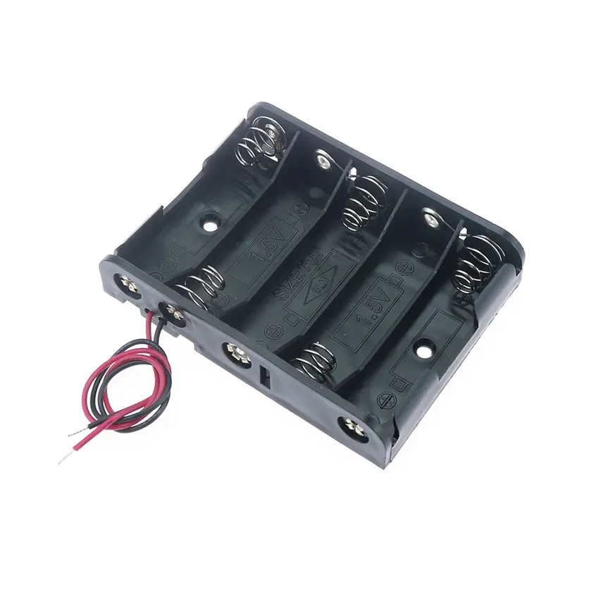 Yuxi 1 قطعة AA صندوق علبة البطارية 1/2/3/4/5/6 فتح...