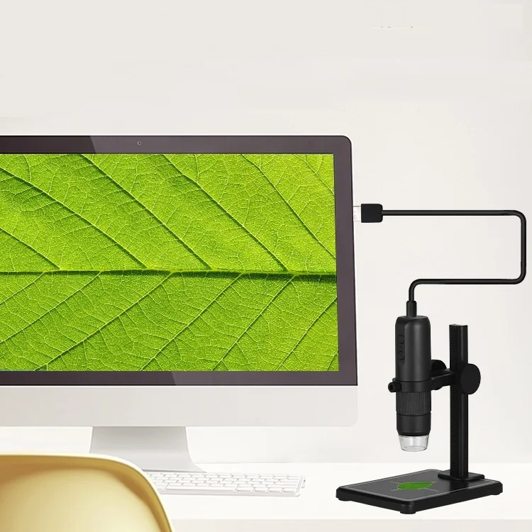 Description Picture 5 of itemEasyover 1000X WiFi Digital Microscope 8 LED HD USB Electronic Microscopes Zoom Camera Magnifier Stand For Cell Phone PC Repair