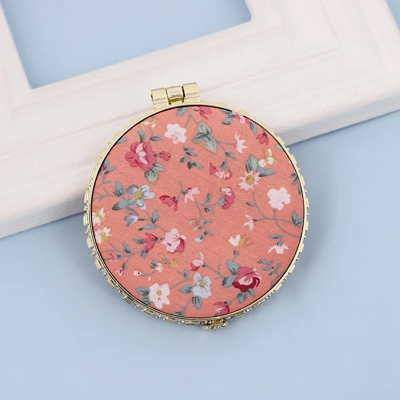 Pocket Floral Mirror Side View