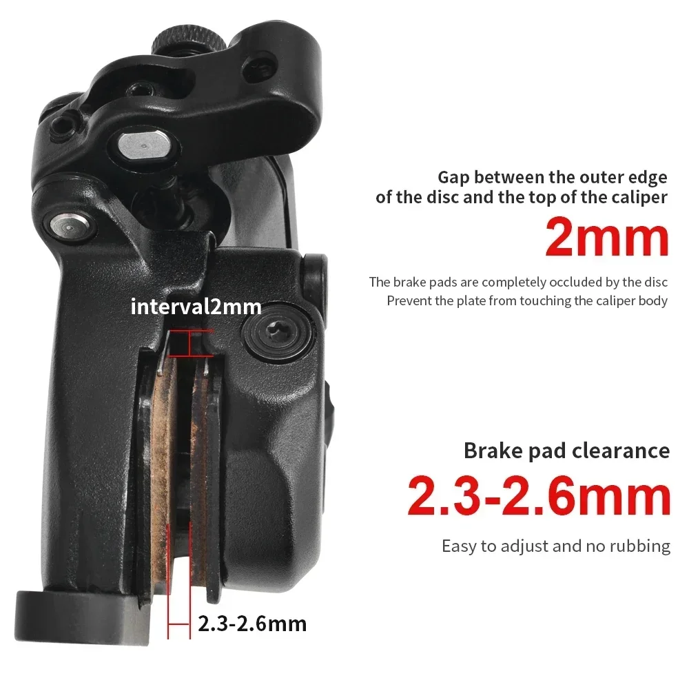 タンケライン牽引油圧キャリパー油圧ディスクブレーキロードバイク