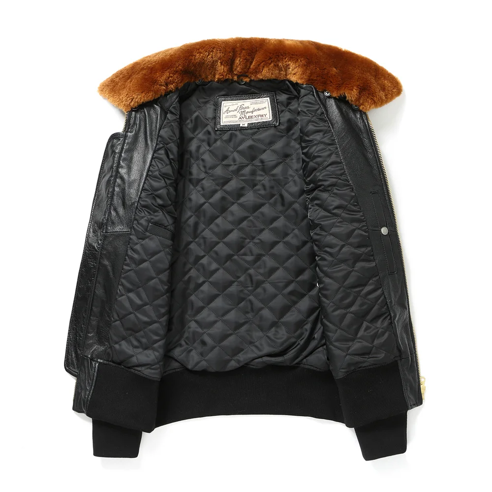 ASTRO FUR BOMBER JACKET BLACK Mサイズ ASTRO FUR BOMBER JACKET BLACK – NO/FAITH STUDIOS