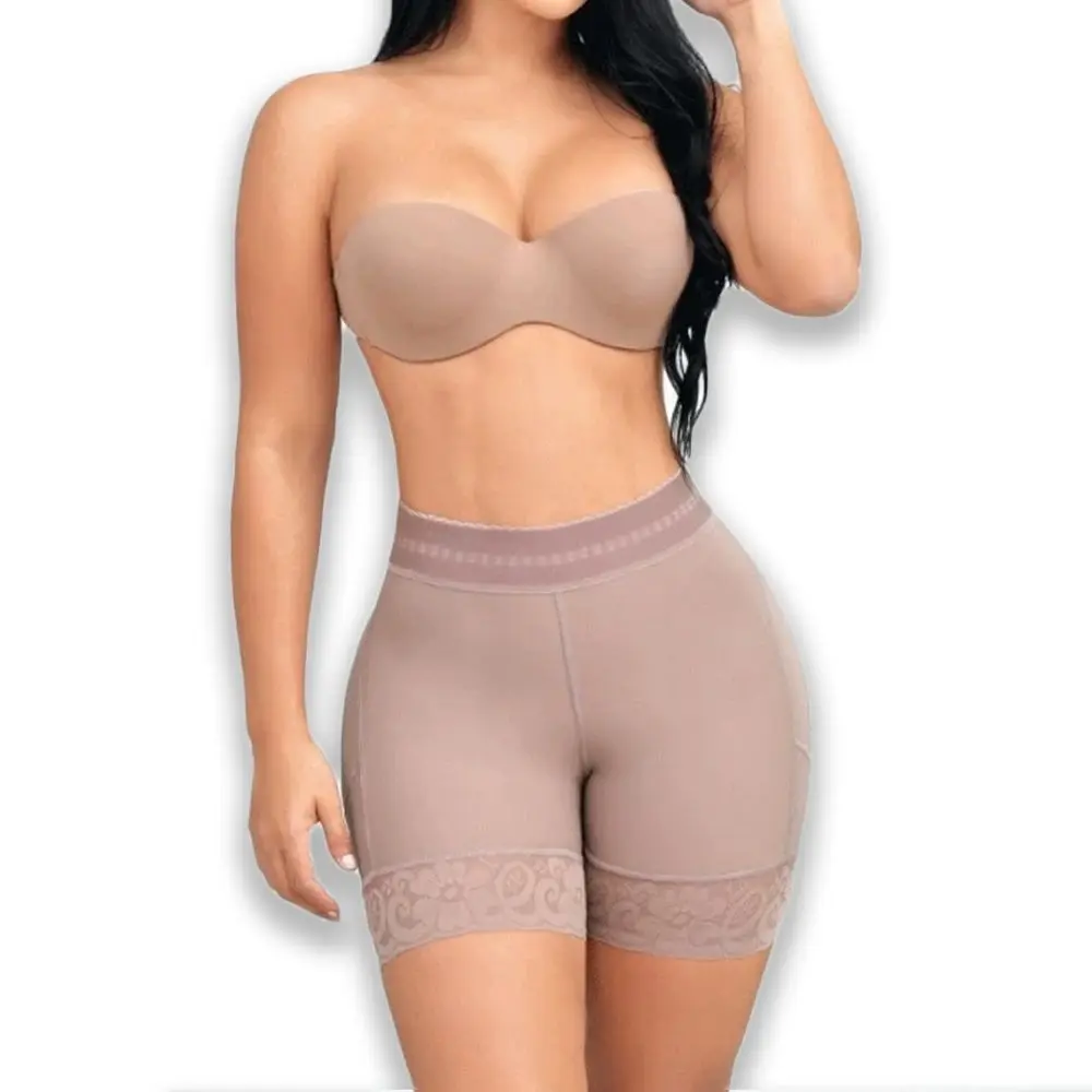 Fajas Colombianas Women's Underwear High Waist High Compression Flat Abdomen Butt Lift Shorts For Slimming Waist Trainer