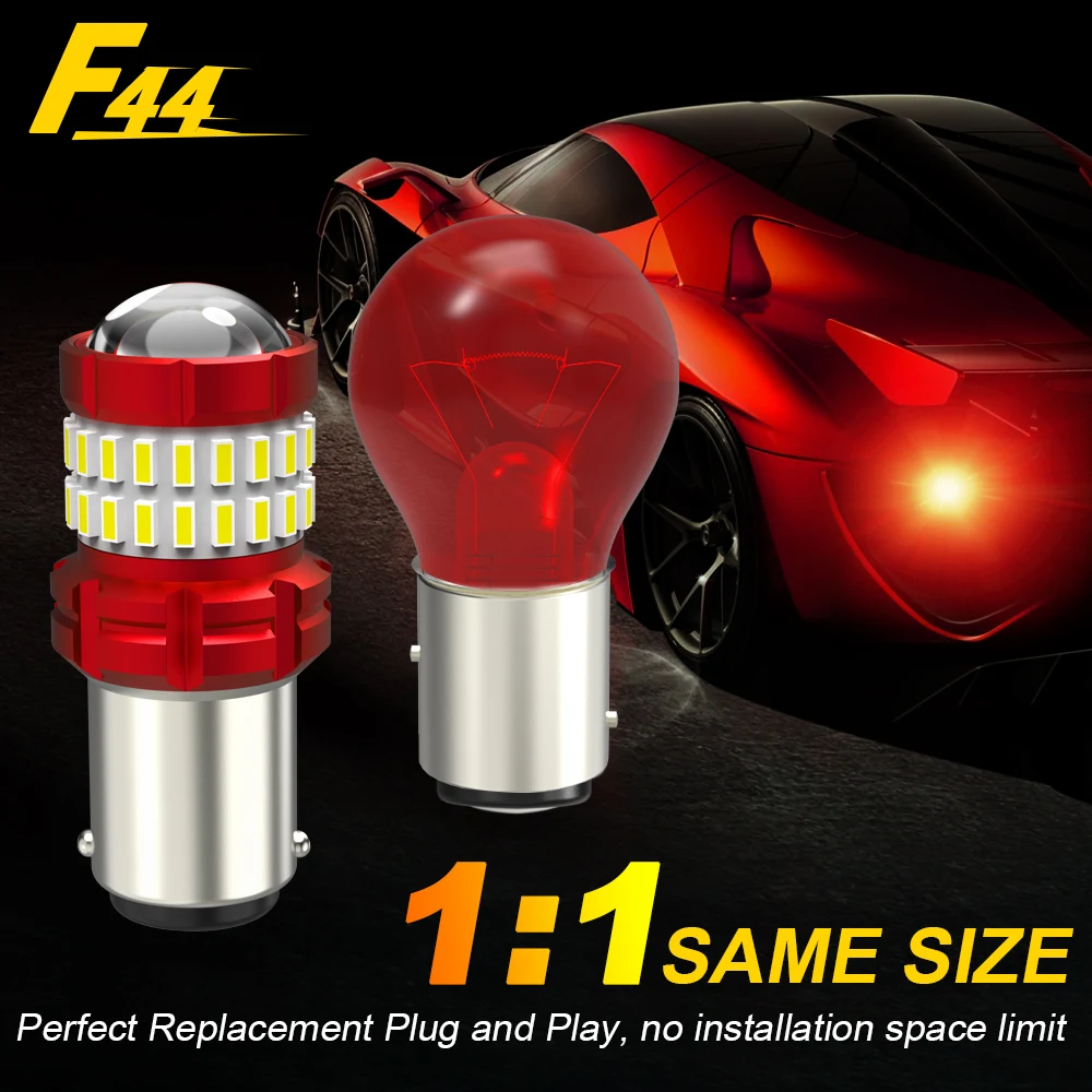 BMTxms �ڵ��� ������ �Ĺ̵� �ڵ� ���� ����, LED p21/4w P21/5w Bay15d 1157 BAZ15D Canbus ���� �극��ũ ����Ʈ, BAW15D PR21, 2 ��