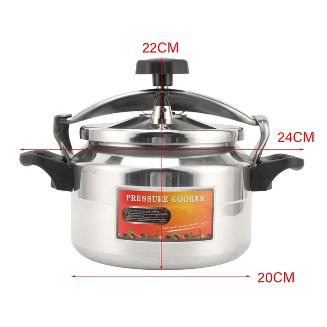 Home Pressure Cooker Aluminum Alloy Pressure Cooker Pressure Cooker Explosion Proof Large Capacity Pressure Cooker for Gas Stove 5