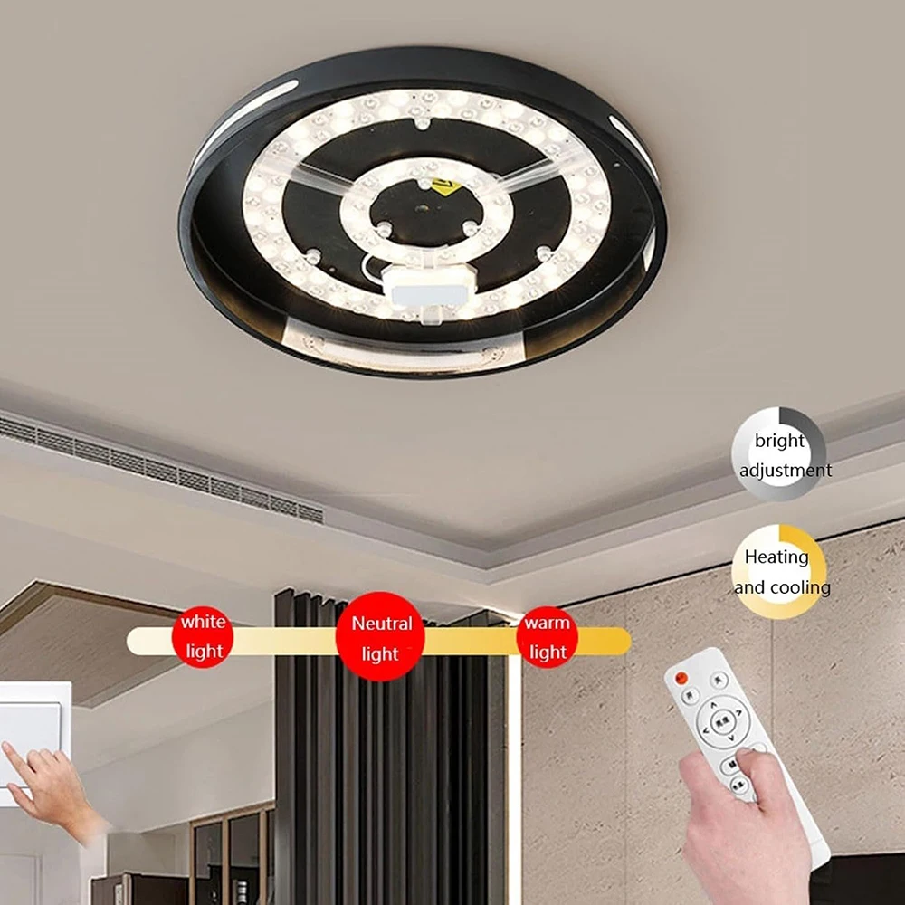 Led Panel Ceiling Light 48W 96W 120W Panel Led Round Replacement Module AC220V-240V Stepless Dimmable Led Module 5