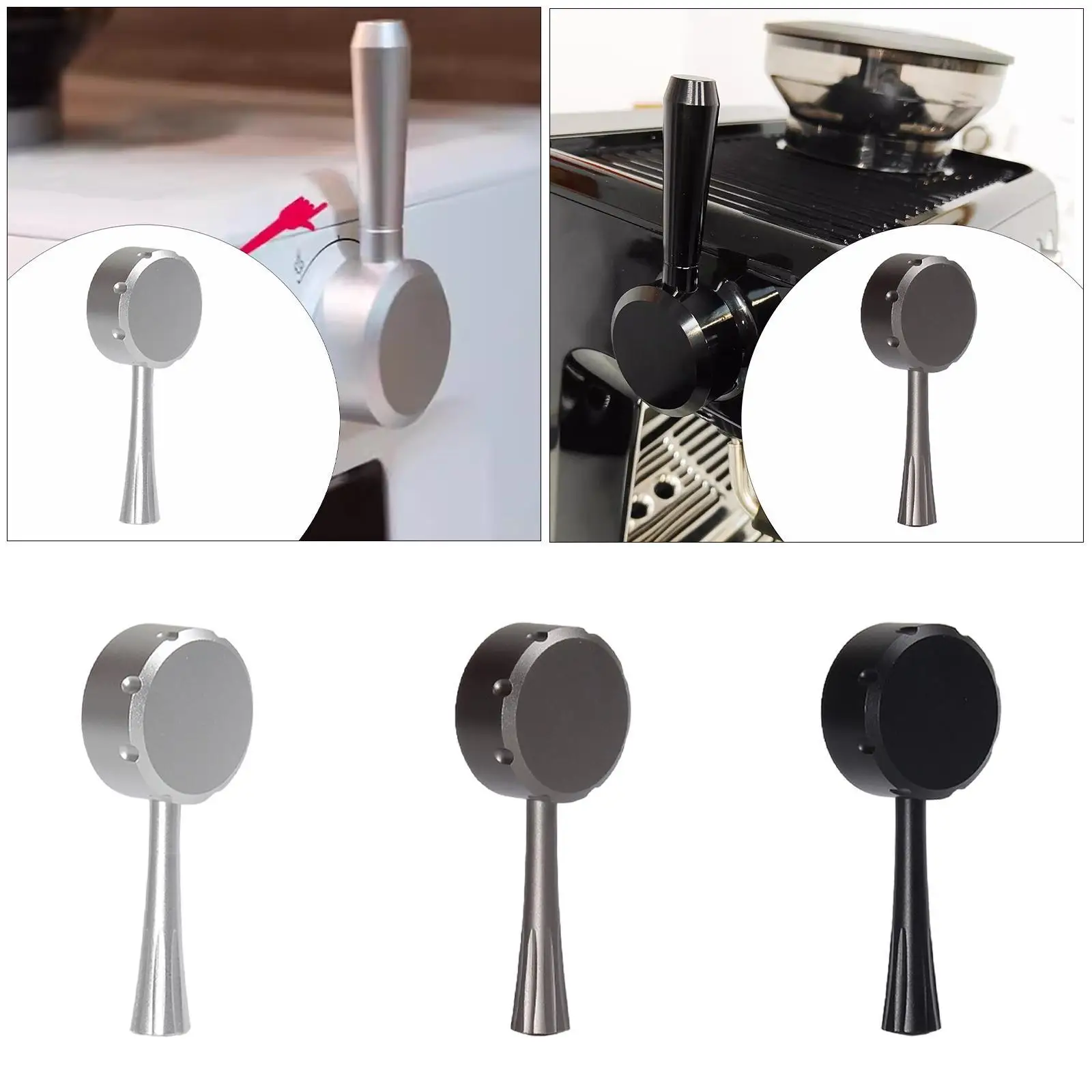 Steam Lever Easy to Clean Elegant Lightweight Conversion for 870 878 Infuser 4