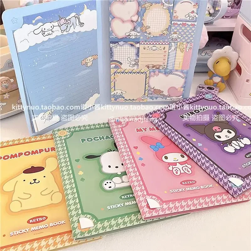 

Miniso Kawaii Cute Sanrio удобная книга My Melody Kuromi Hello Kitty записная книжка бумажная посуда подарок студенту на день рождения