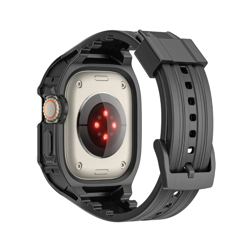 TPU integrated strap for Apple Watch ultra 49mm Modification Kit Wristband+Protective Case iWatch Series Ultra 49mm Accessories