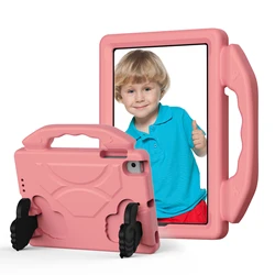 Children's Shockproof EVA Protective iPad Mini Case with Stand and Handle - Durable & Lightweight Design - iPad mini 6 8.3in (Hot Pink)