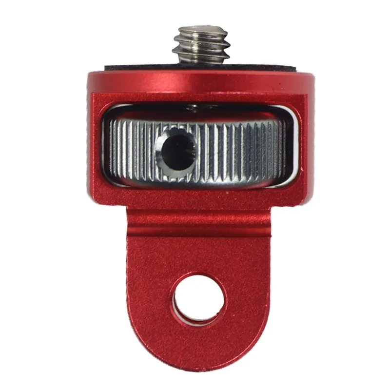 360 회전 미니 삼각대 어댑터 1/4 인치 나사 CNC 알루미늄 잠금 마운트 GoPro12 11 POCKET 2 FIMI PALM 2 Insta360 X3 Osmo용