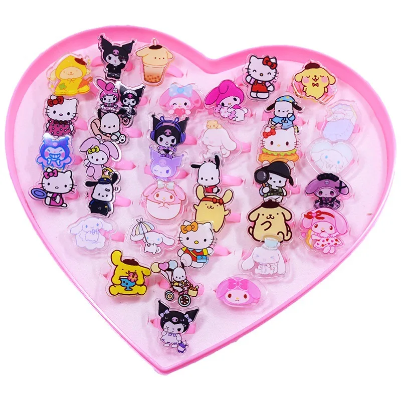 Children Cartoon Ring Toy 36PCS/Box