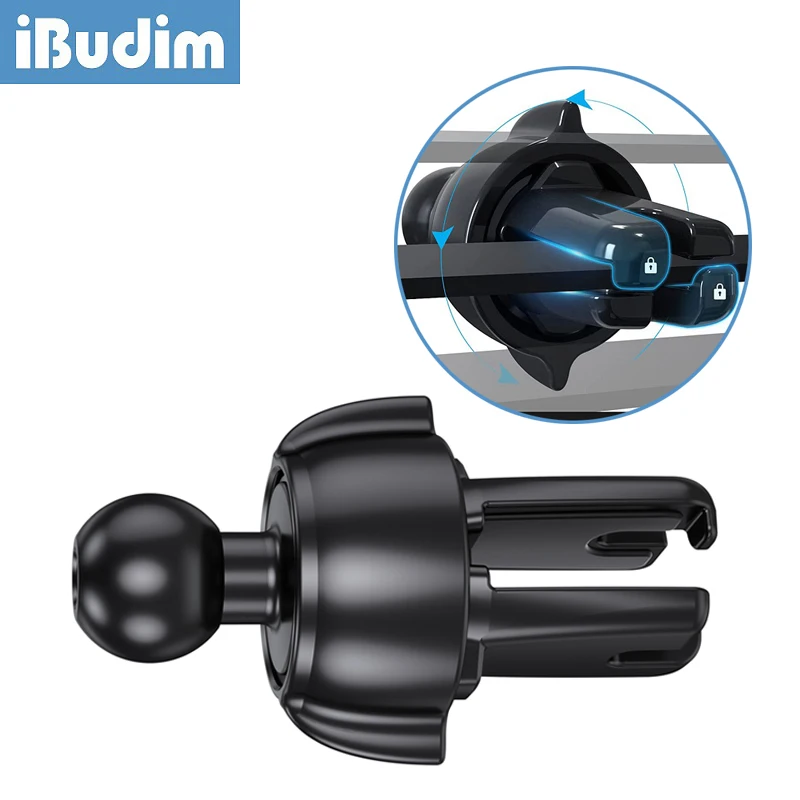 Twist-Lock Air Vent Clip for Secure Car Phone Holder