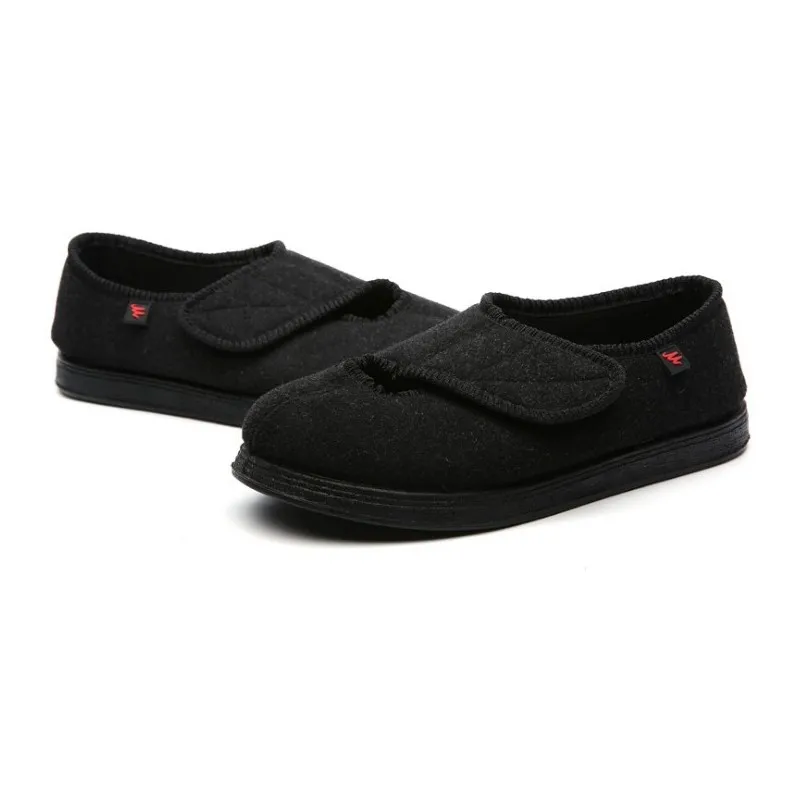 

Крем обувь для диабетиков опухшие ноги тапочки Регулируемая ортопедическая широкая обувь для диабетиков и отеков пожилые женщины диабет