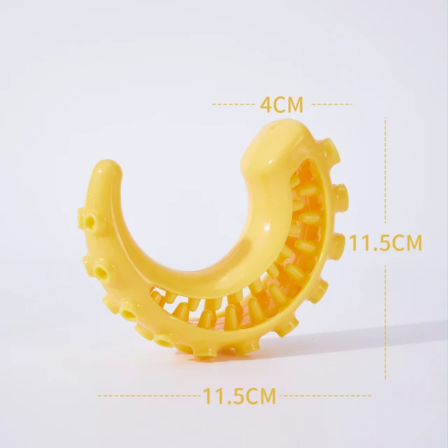 TPR Dog Chew Toys Bite Resistant for Small Medium Dogs Teeth Cleaning Interactive Toys Non Toxic Safe Pet Supplies for Chewing 6