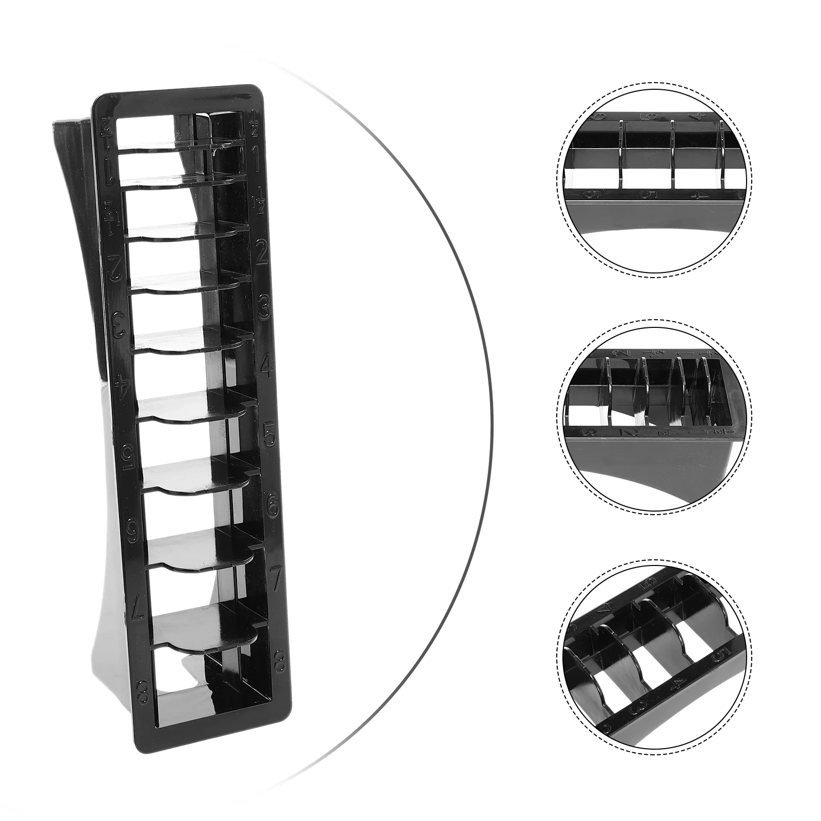 

2Pcs Combs Storage Case Hair Cutting Tool Combs Box for Hair Salon