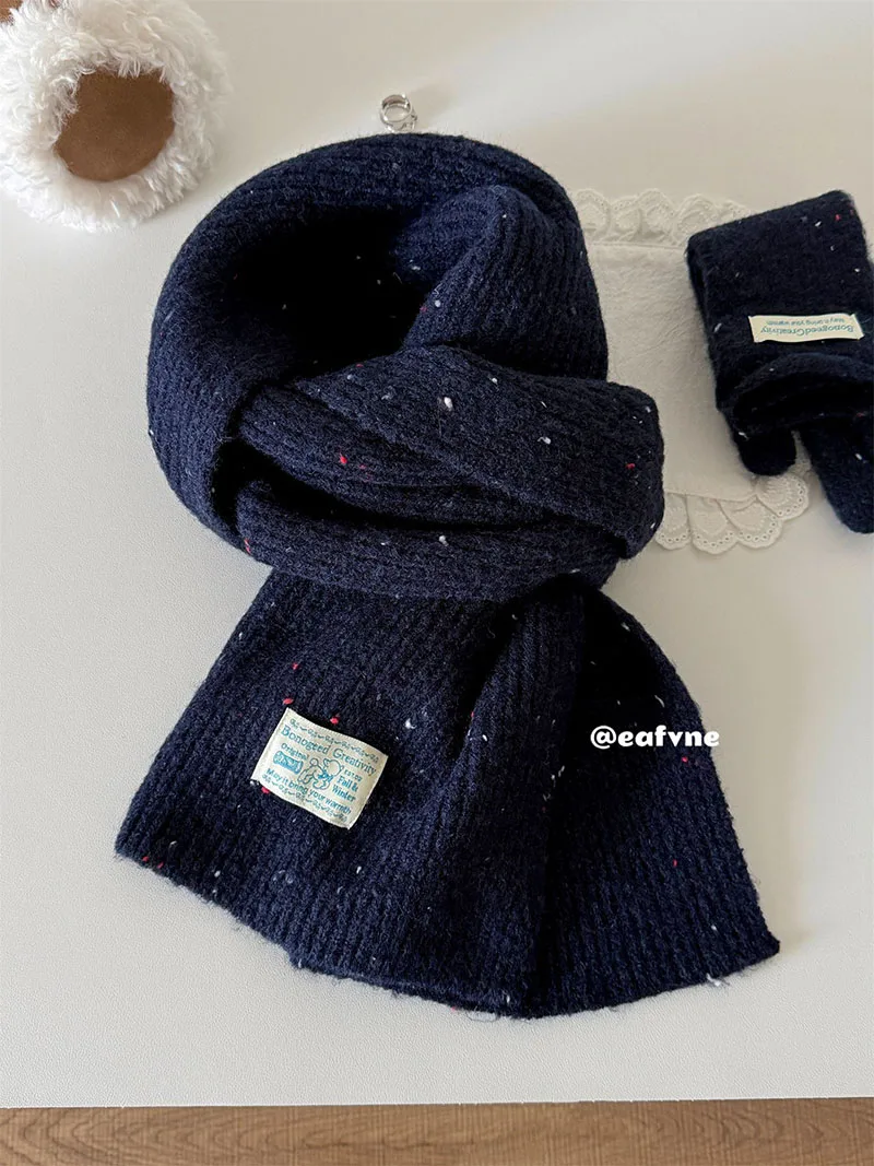 navy blue scarf