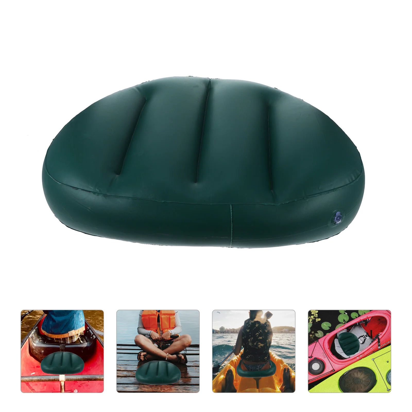 

Inflatable Boat Cushion Seat Kayaks Water Rafting Fishing Mat Canoeing Pvc Multifunctional Boating Sit