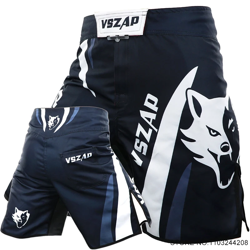 

MMA Shorts Grappling Boxing Muay Thai Cage Fight Trunks Fighter Martial Arts Jiu Jitsu BJJ Training Athletic Tactical Shorts