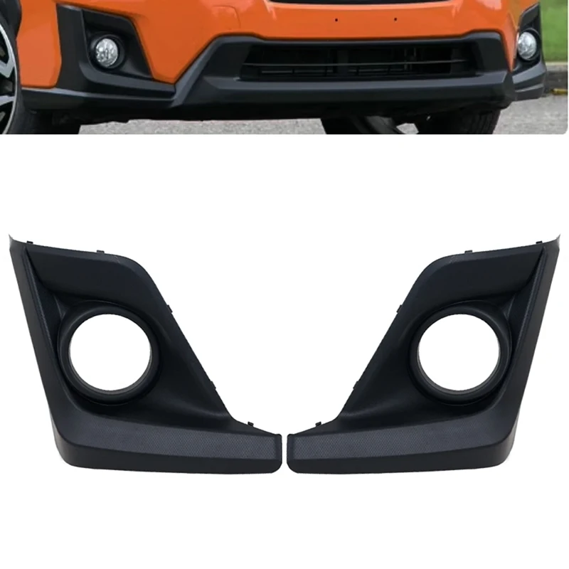 

For Subaru Crosstrek XV 2018 2019 2020 Fog Lamp Cover Grill Bezel Headlight Front Bumper Fog Light Cover Trim Car Accessories