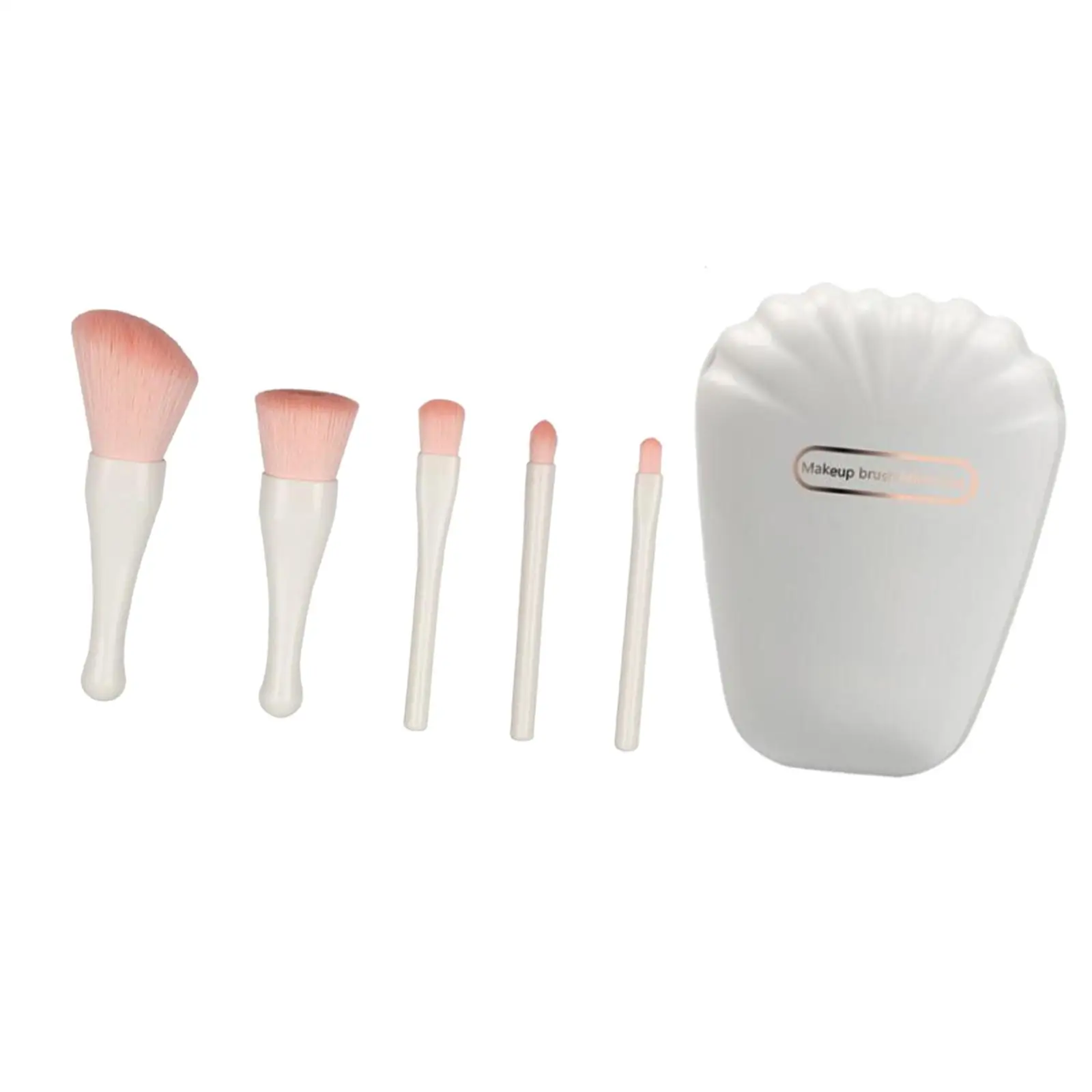 5 Set Makeup Brush Set Beauty Products Mini Portable with Storage Box Brush Kit