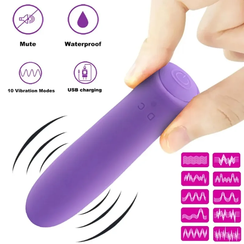 

Luxury Mini Bullet Vibrator for Women Sex Toys G-spot Clitoris Stimulator Female Maturbator Vagina Vibration Adult Erotic Toys