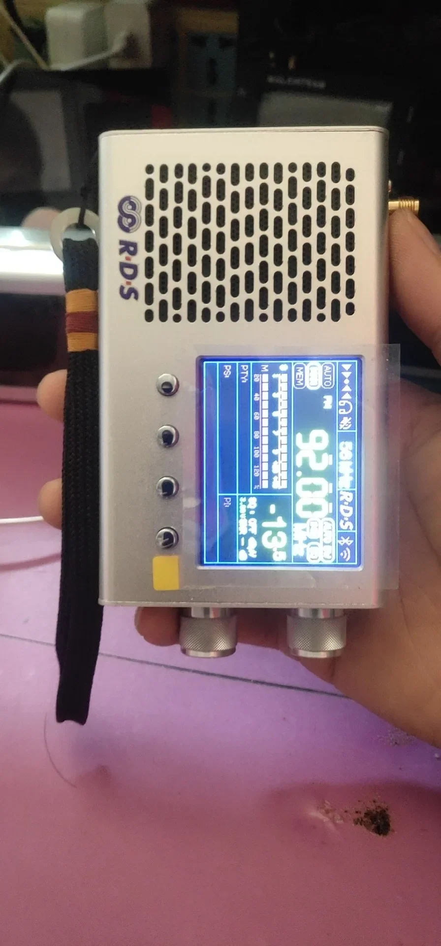 Mini 2.4-inch TEF6686 TEF6687 full band radio Long wave, medium