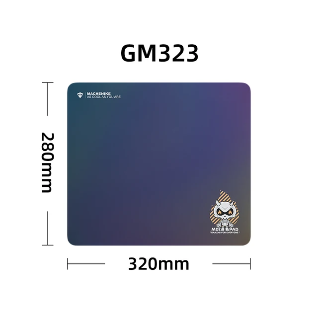 Machenike Esports Mouse Pad Glass Fiber Flexible Mousepad For Gamer