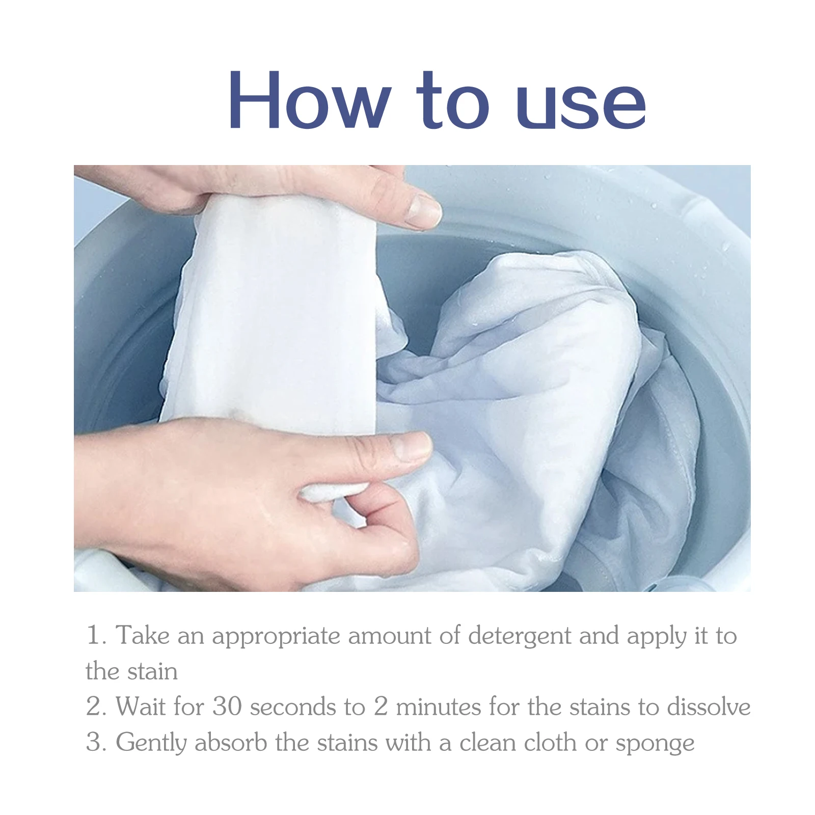 Gentle Enzyme Laundry Stain Remover for Clothes