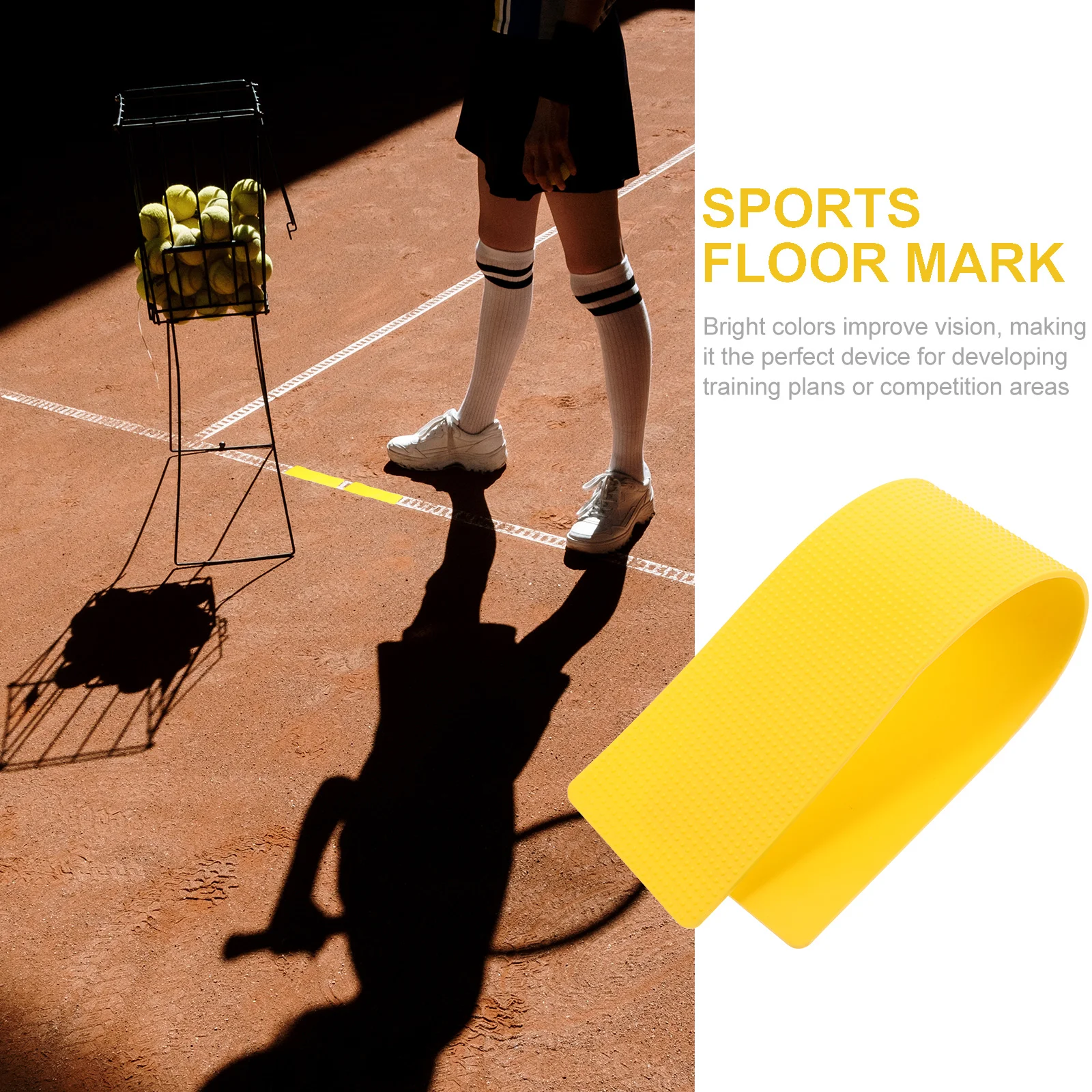 Court Markers Sports Line Floor Spots Spot Basketball Court Signs Training Football Agility Kit Field Boundary Gym Sign Ground