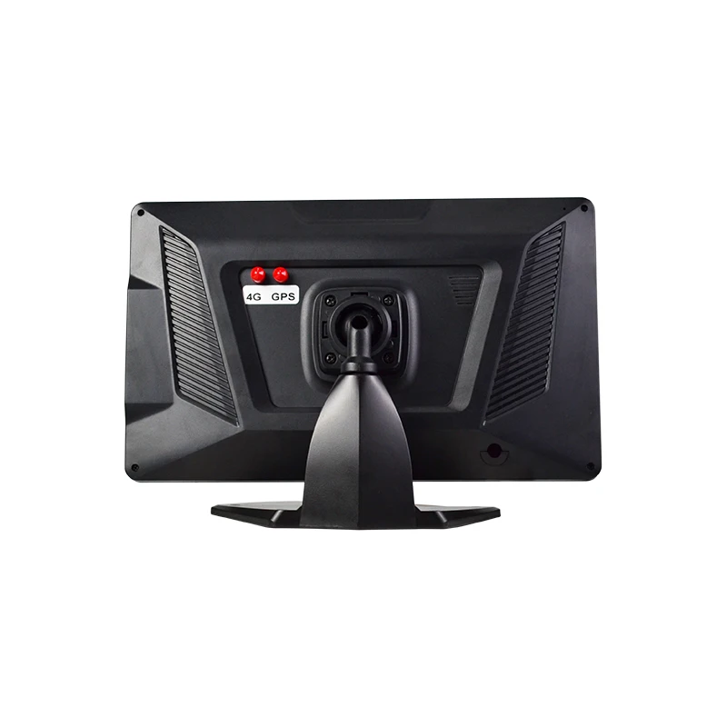 트럭용 안드로이드 모니터 DVR, 공장 10.1 인치, 2.5D IPS 터치 스크린, 4CH AHD 720P 4G GPS