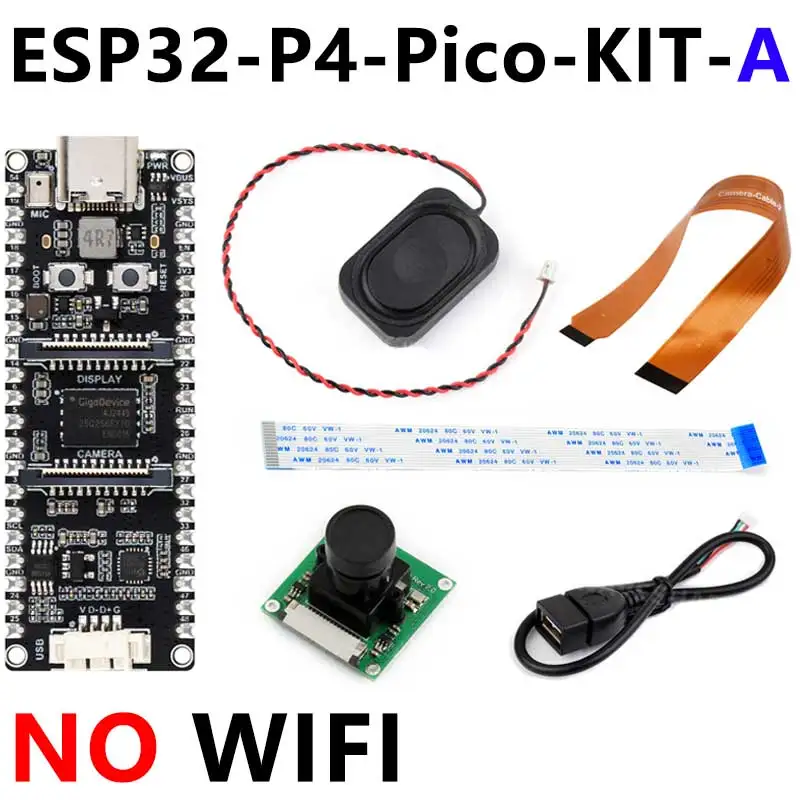 ตัวเลือกสินค้า บอร์ดพัฒนา ESP32-P4 Pico WIFI6 ETH ESP32 C6 MIPI DSI จอแสดงผล 10.1 นิ้ว /กล้อง CSI /ลำโพงเสียงไมค์ AI Deepseek