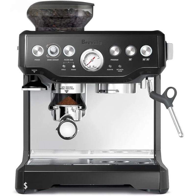 

Breville Barista Express Espresso Machine, Black Sesame,Semi-Automatic