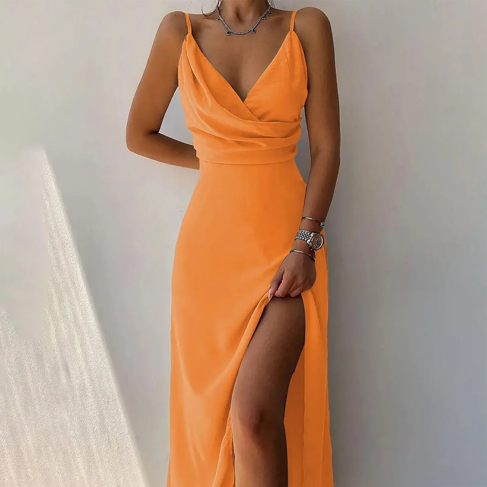 Luxury Wedding Guest Dresses For Women Fashion Sexy Casual Halter