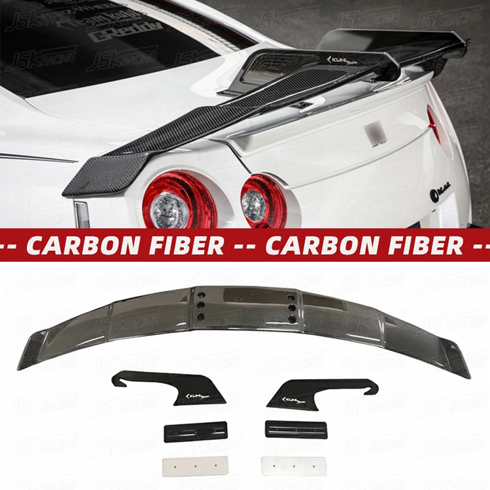 

K Style Carbon Fibber Rear Spoiler For Nissan R35 Gtr 2008-2018