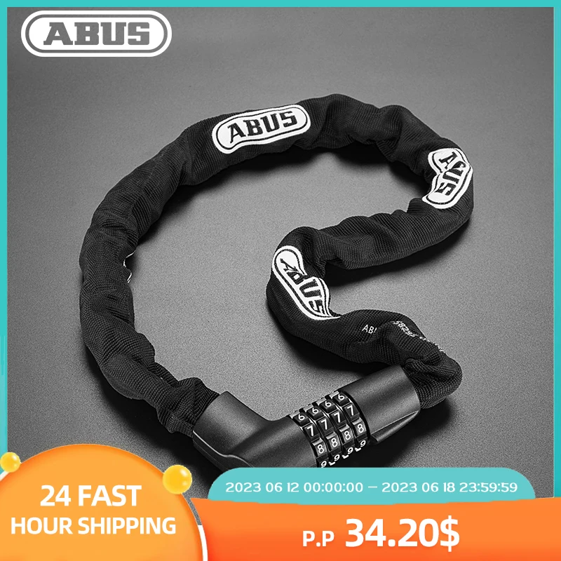 Abus Foldable Bicycle Lock Combination Lock Mountain Road Bike Lock