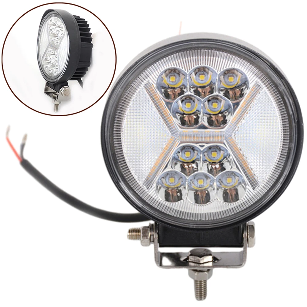 

4 Inch LED Work Light Round Spot Flood Driving Fog Lamp SUV ATV Offroad 2024 Hot Sale Brand New And High Quality