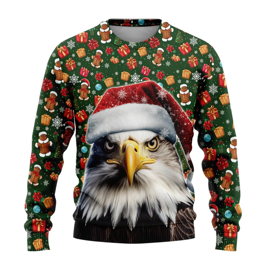 2025 Funny Animal Graphic Ugly Christmas Sweater Monkey Lion Eagle  Sweatshirts For Clothes Xmas Gift Pullovers Tops Unisex - AliExpress, image size:1100x1100