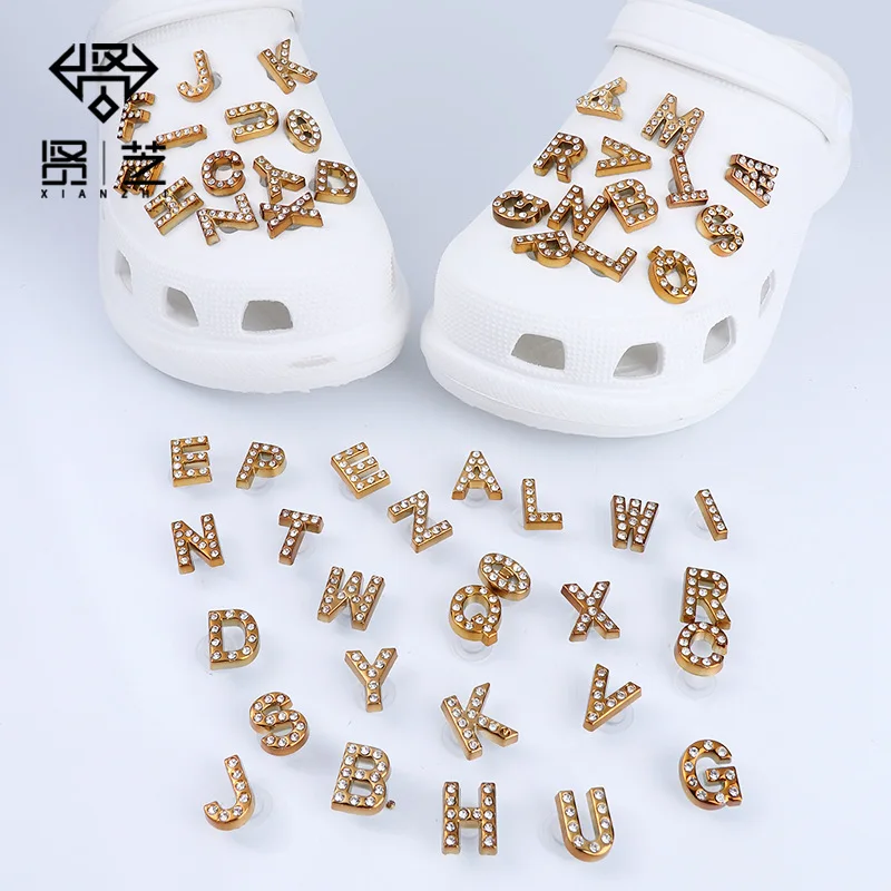  Bling Croc Charms for Women Girls,Golden Bling Shoe Charms for  Croc Sandals,Bling Chain Charm Shoes Accessories Shoe Decorations for  Birthday Gifts Party Favors : Clothing, Shoes & Jewelry