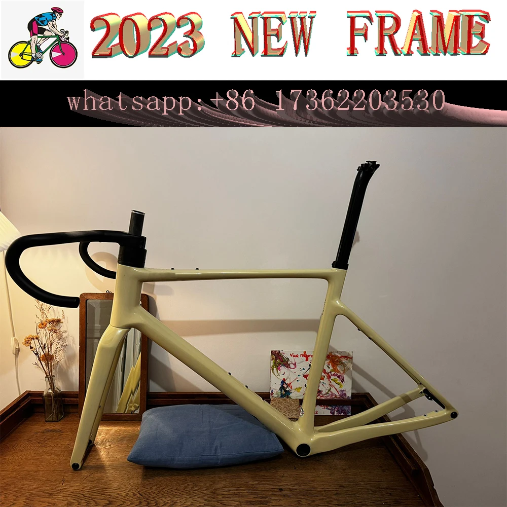 T1000 addict gravel carbon frame road bicycle frames road bike frameset carbon gravel frame BB86 disc brake