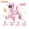 VEVOR Intelligent Remote Control Robot Cat Electronic Stunt Voice Command Programmable Touch-sense Music Song Children's Toys 1