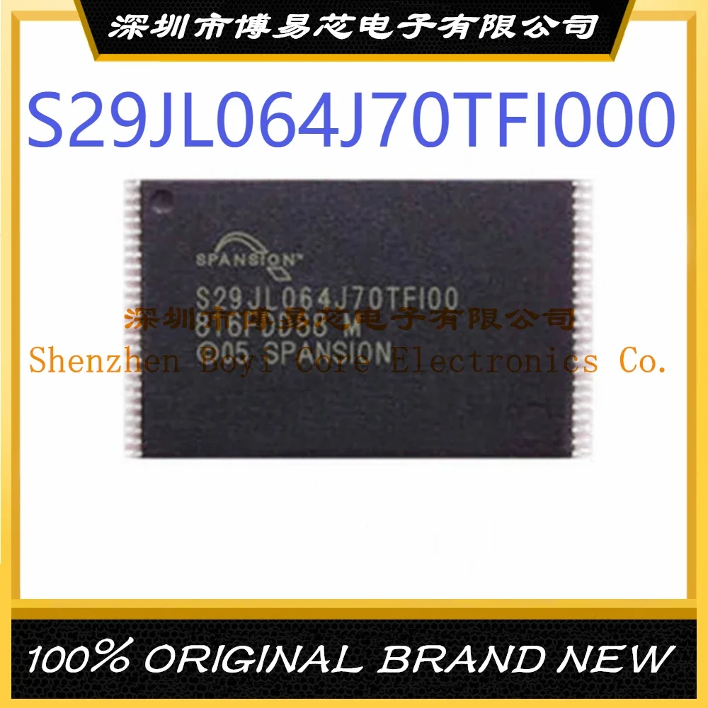 S29JL064J70TFI000 package TSOP-48 new original genuine memory IC chip NOR FLASH new m25p64 vmf6tp m25p16 vmn6tp m25p40 vmn6tpb m25p128 vmf6tpb m25p128 vme6tgb serial flash embedded memory chip