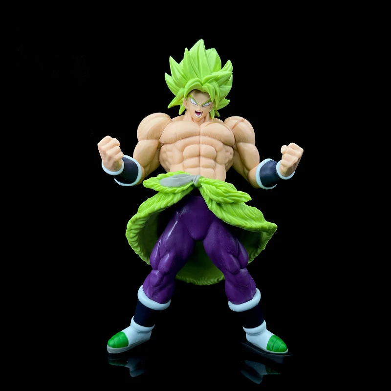 

Anime Dragon Ball Z Super Saiyan Broli Action Figures PVC Fighting Figurine Model Collection Dolls Children's Toy Gifts