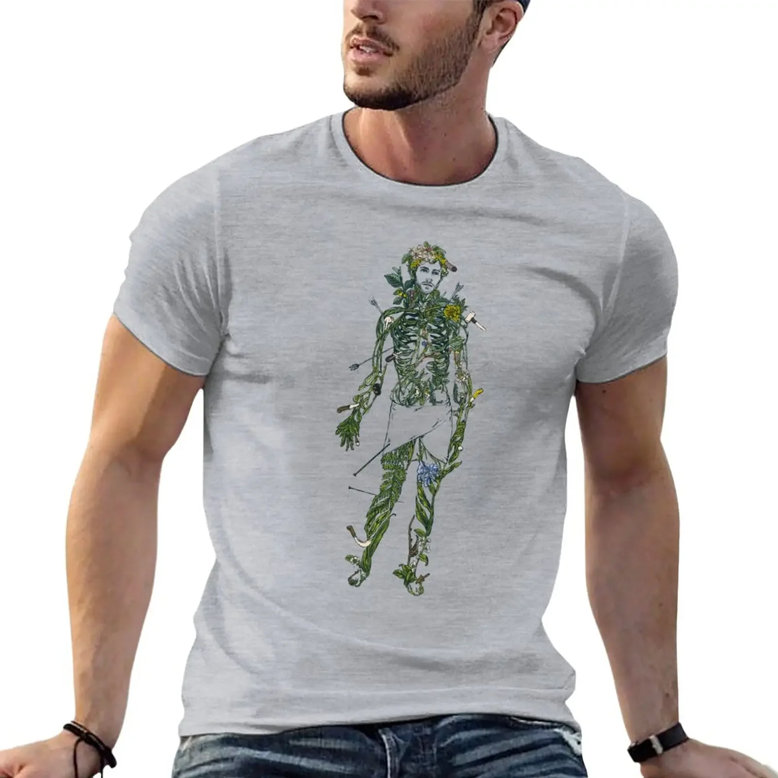 

Wound Man T-Shirt tees oversizeds funnys mens champion t shirts