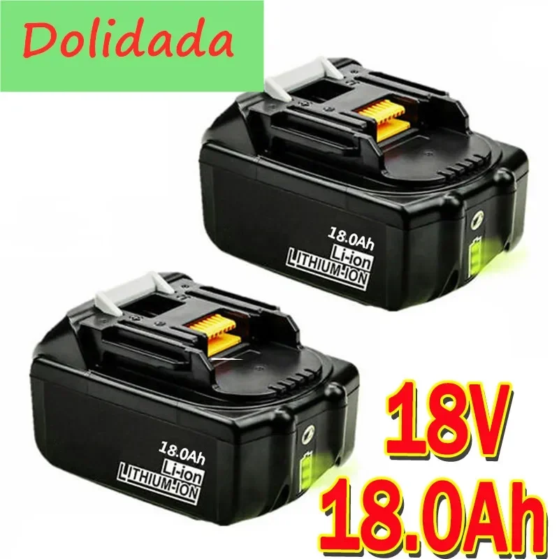 

Original for Makita 18V 18000MAH 18650 Rechargeable Power Tools Battery with LED Li-ion Replacement LXT BL1860B BL1860 BL1850