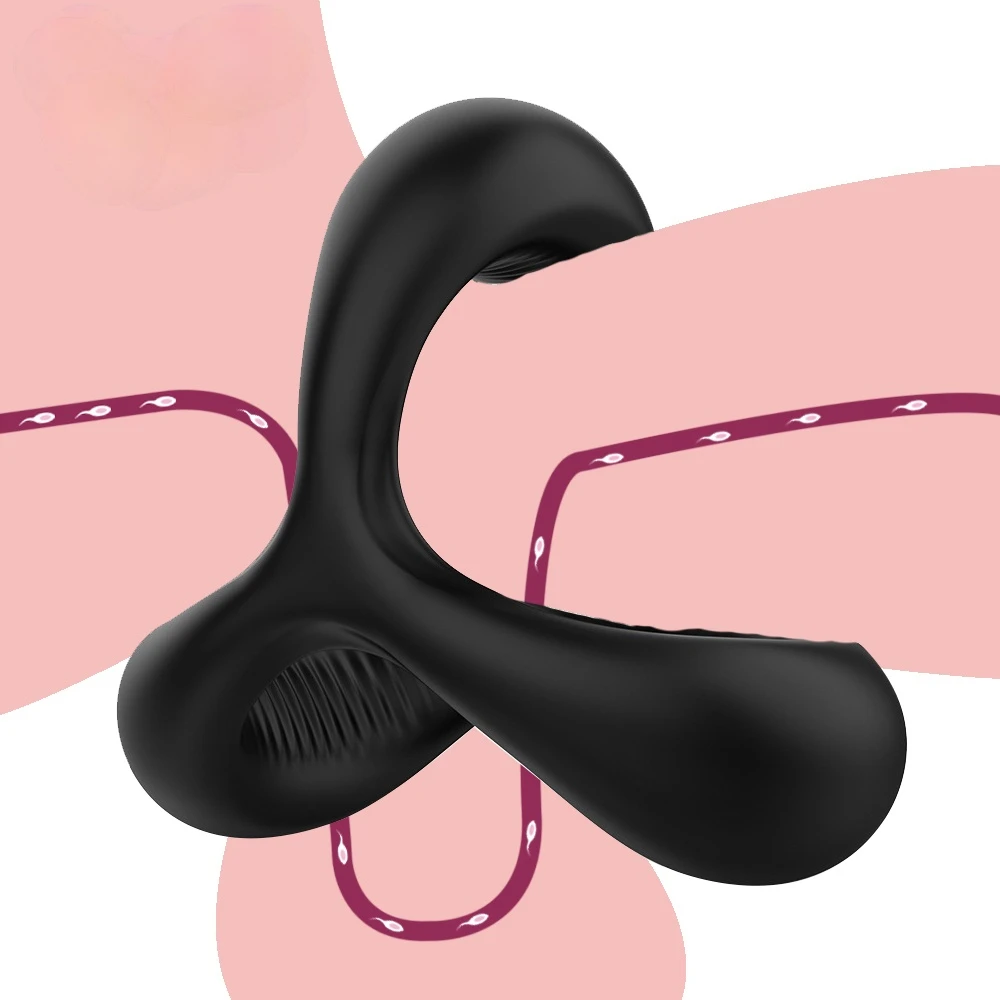 Penis Ring Bondage Cock Ring Sex Toys For Men Penis Delay Loop Cock Delayed Ejaculation Linen Nozzle Cock Ring for Adults Men