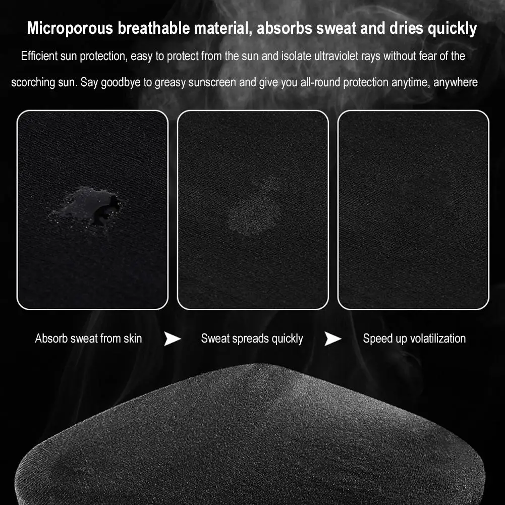 Summer Sun Protection Sleeves for Men Women Non-Slip Breathable Cooling Outdoor Basketball Cycling Sport Sleeves 1 pair
