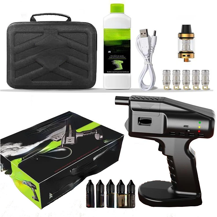 Pistola Fumogena Portatile Cocktail Pistola A Bolle Affumicate Ricarica Usb Pistola A Bolle Di Fumo Per Cocktail