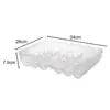 Egg Container With Cover Kitchen Storag 34 Grid Egg Drawer Fridge Egg Tray Kitchen Countertop Anti-Fall Egg Storage Box 6